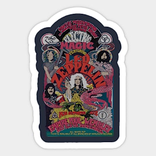 Led Zepplin Tour Sticker